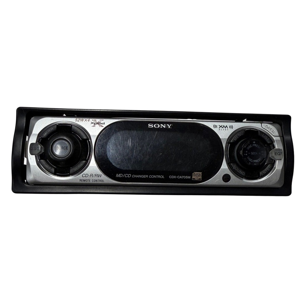 Sony Xplod CDX-CA705M Car Marine CD Player Receiver 52Wx4 XM Ready Silver